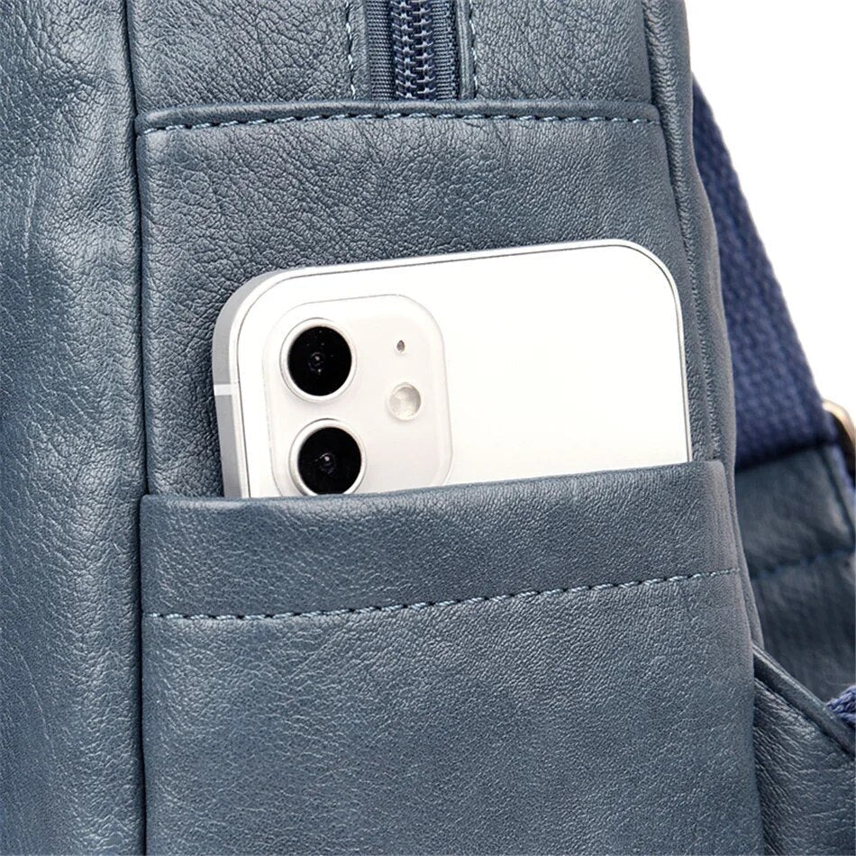 Niki | Leather Backpack for Women