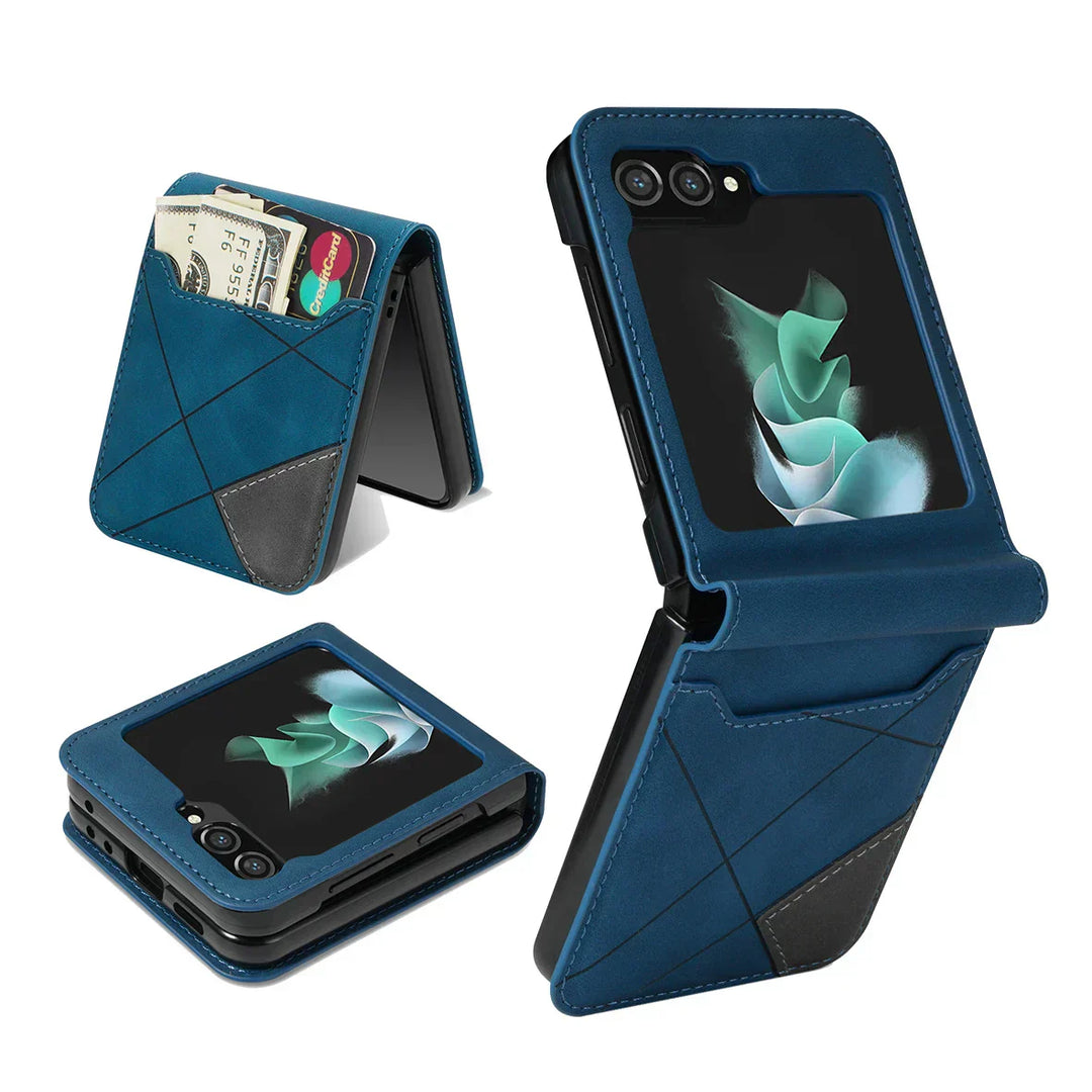 Niki | Leather Wallet Case for Samsung Galaxy Z Flip Series