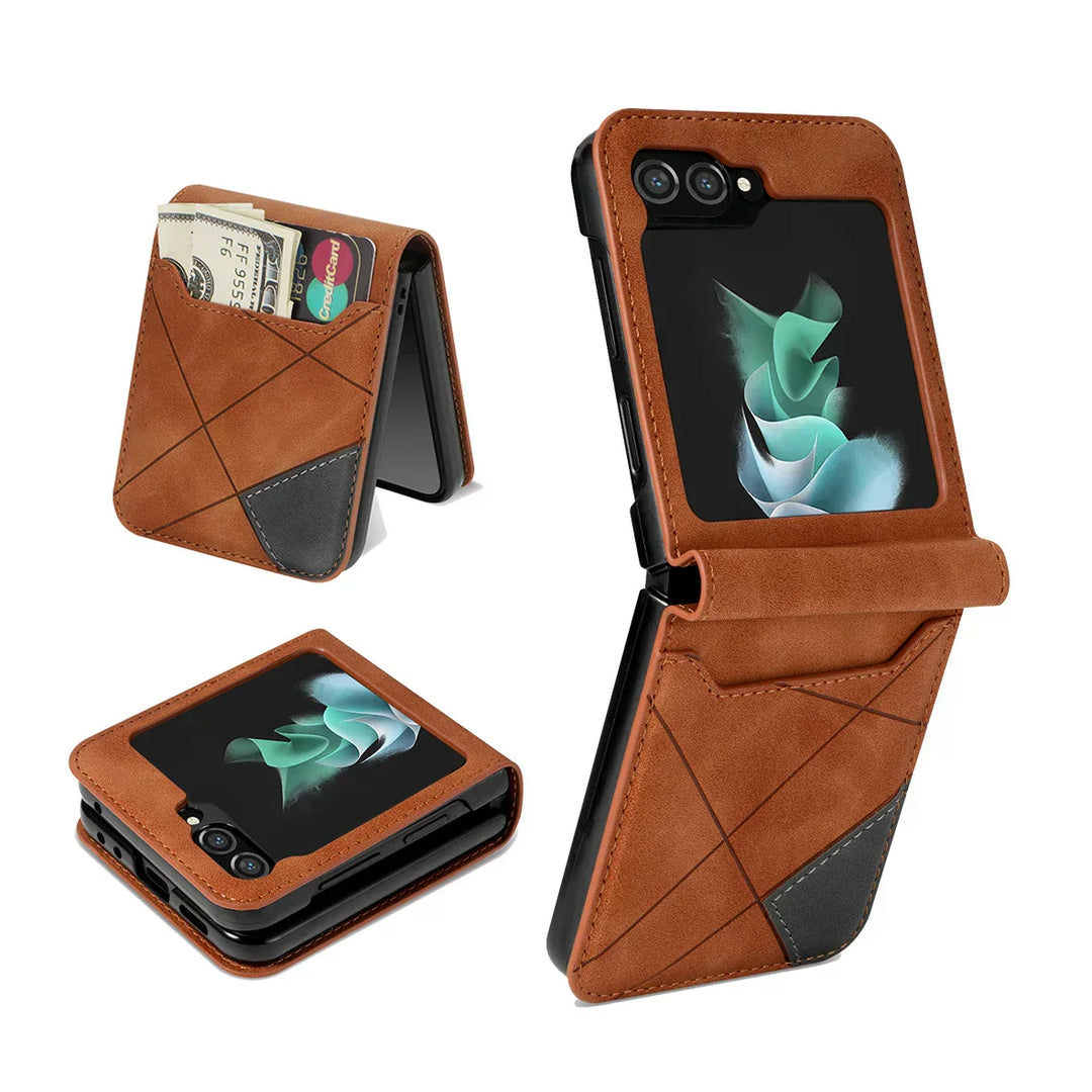 Niki | Leather Wallet Case for Samsung Galaxy Z Flip Series