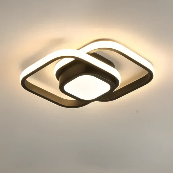 Niki | LED Ceiling Lamp with Double Ring Design