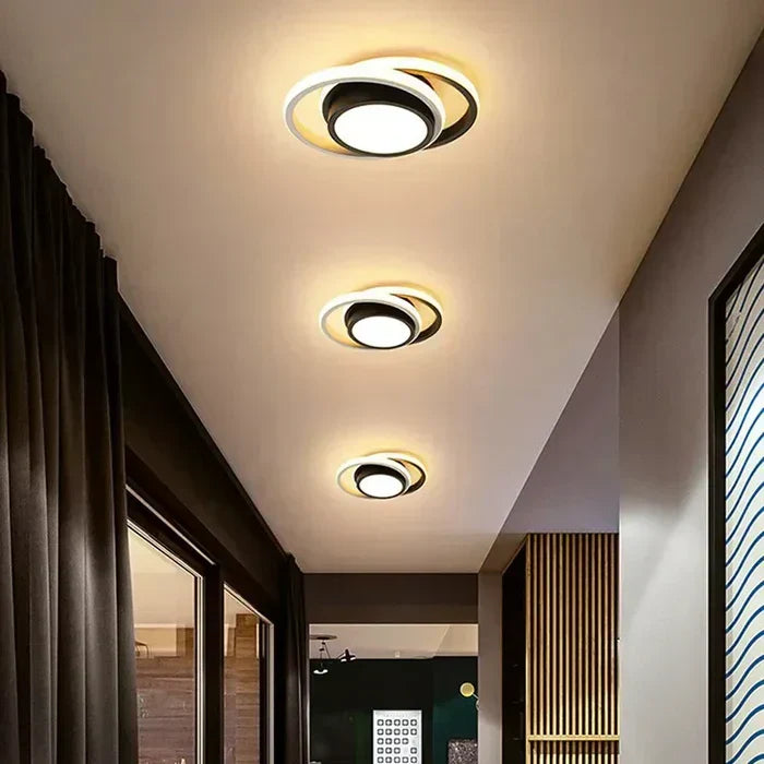 Niki | LED Ceiling Lamp with Double Ring Design