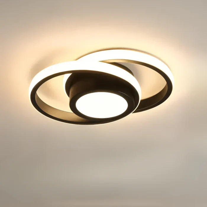 Niki | LED Ceiling Lamp with Double Ring Design