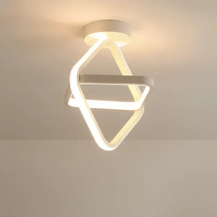 Niki | LED Ceiling Lamp with Double Ring Design