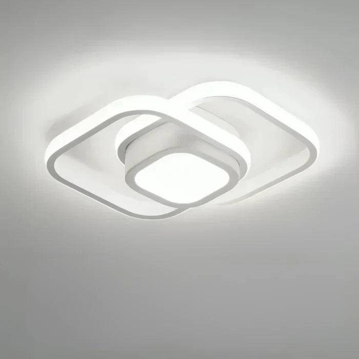 Niki | LED Ceiling Lamp with Double Ring Design