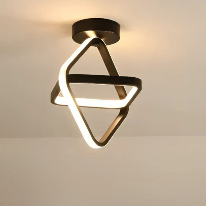 Niki | LED Ceiling Lamp with Double Ring Design