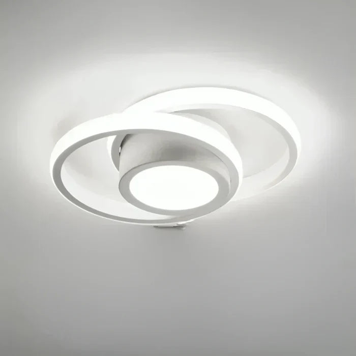 Niki | LED Ceiling Lamp with Double Ring Design