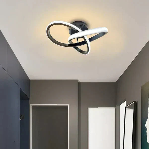 Niki | LED Ceiling Lamp with Double Ring Design