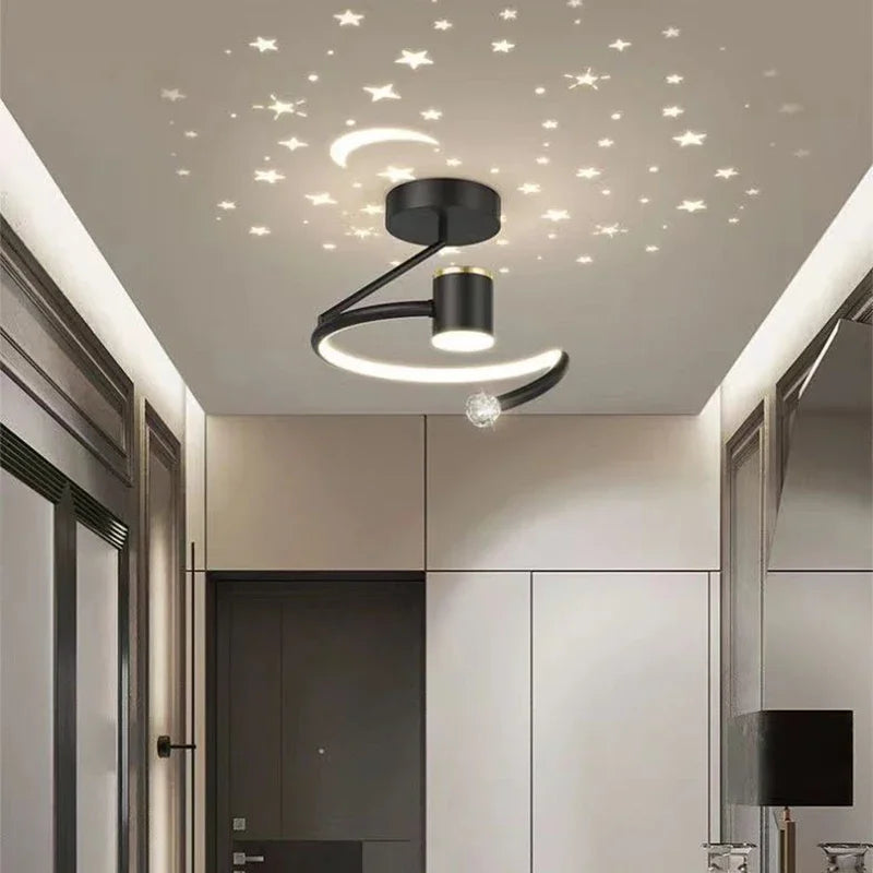 Niki | LED ceiling lamps with starry sky – Modern pendant lamp design for children&