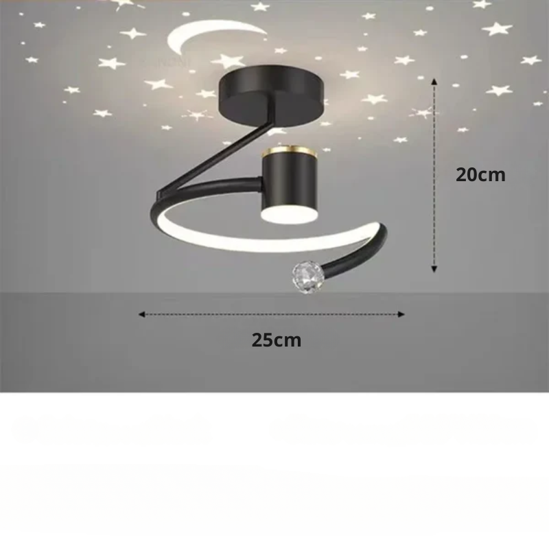 Niki | LED ceiling lamps with starry sky – Modern pendant lamp design for children&
