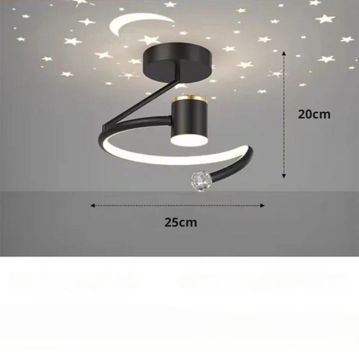 Niki | LED ceiling lamps with starry sky – Modern pendant lamp design for children&