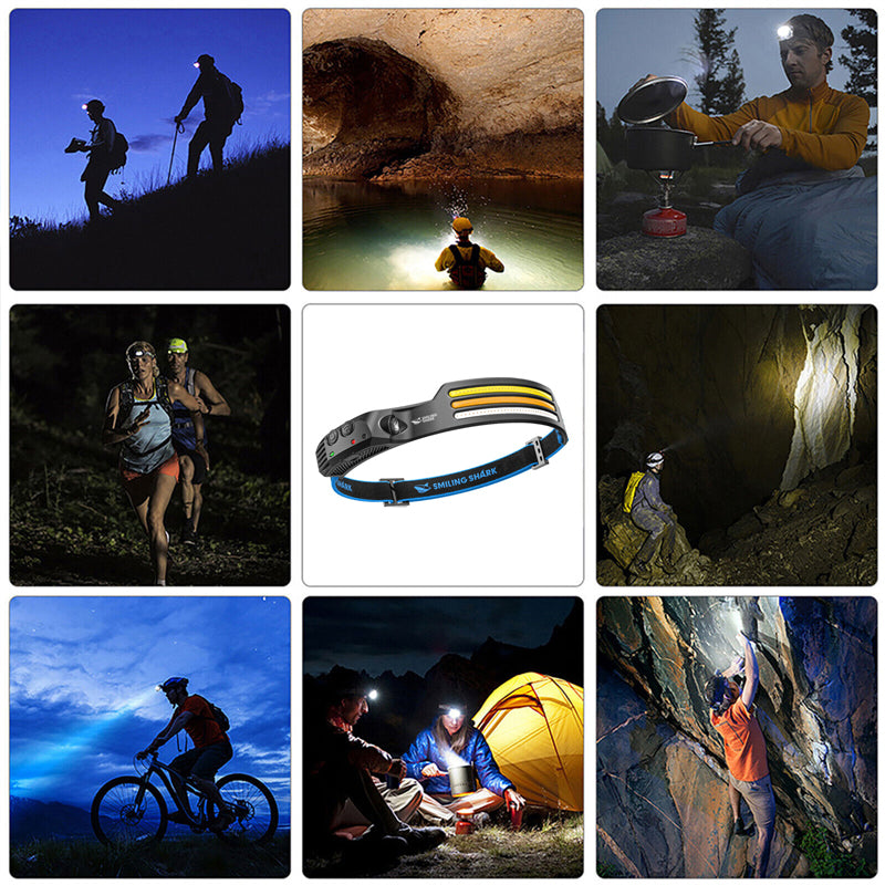 Niki | Led USB Rechargeable Powerful Headlamp