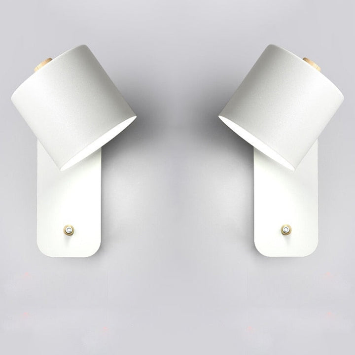 Niki | LED Wall Light with Switch | Modern Metal Design