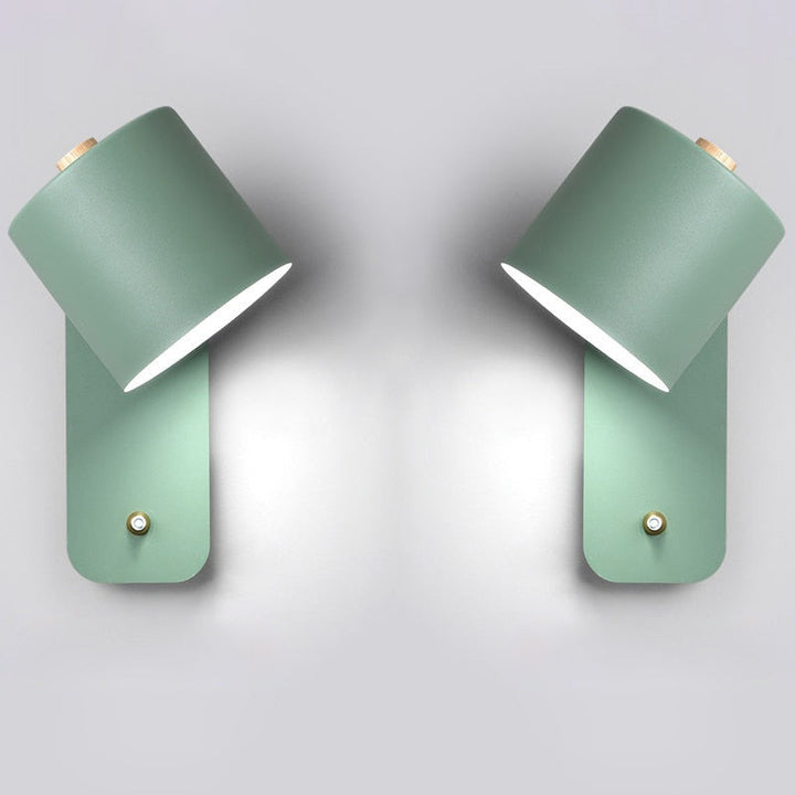 Niki | LED Wall Light with Switch | Modern Metal Design