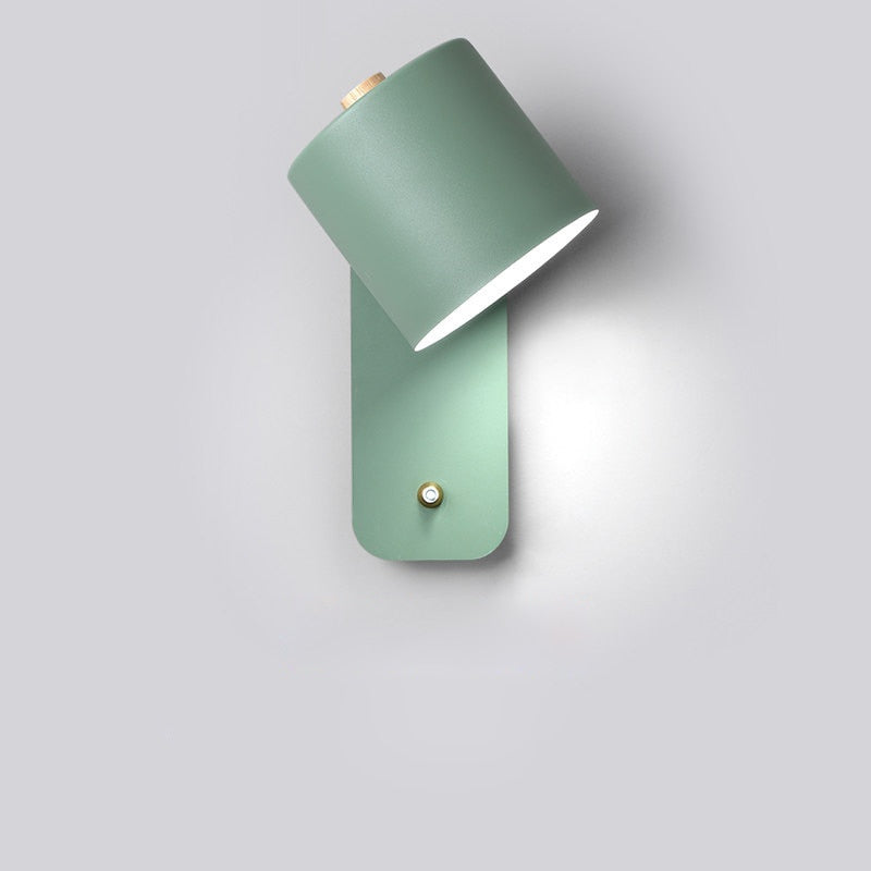 Niki | LED Wall Light with Switch | Modern Metal Design