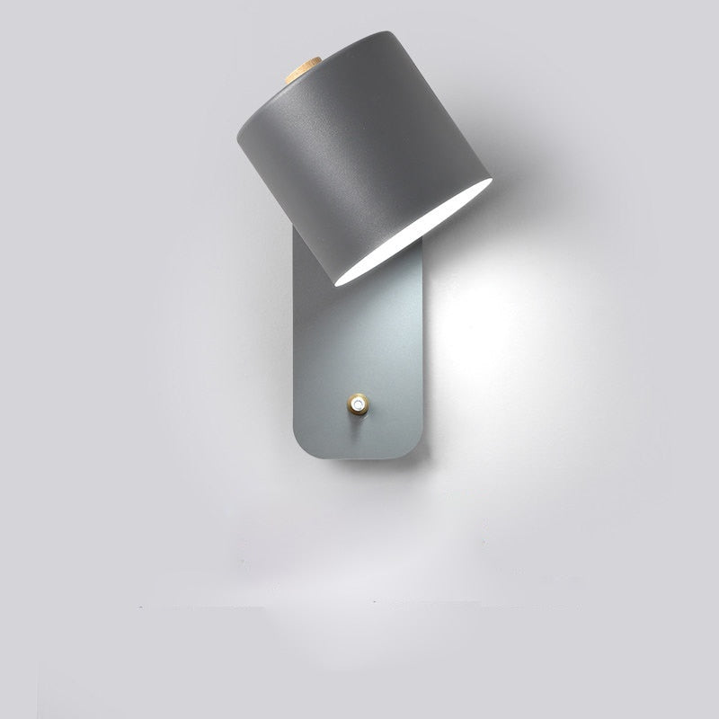 Niki | LED Wall Light with Switch | Modern Metal Design
