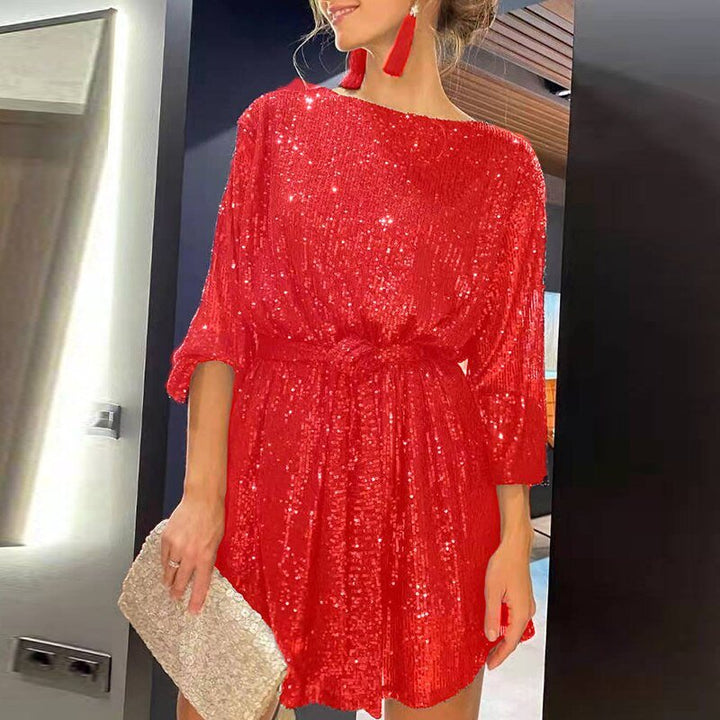 Niki Loose Mini Party Dress