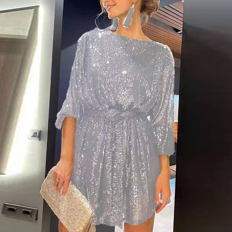 Niki Loose Mini Party Dress