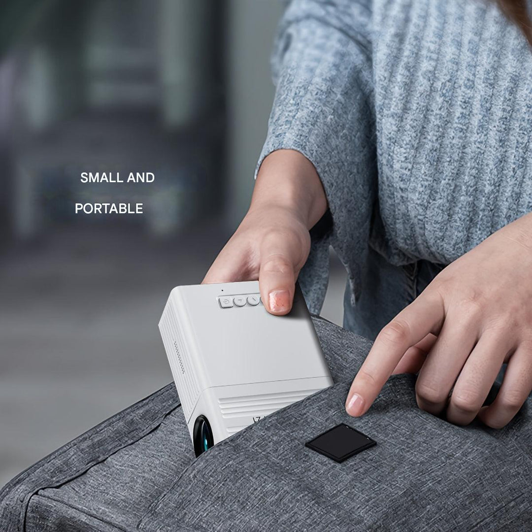 Niki | LumoBeam Ultra-Bright Mini Projector (3000 Lumen) – Compact HD Home &amp; Outdoor Cinema