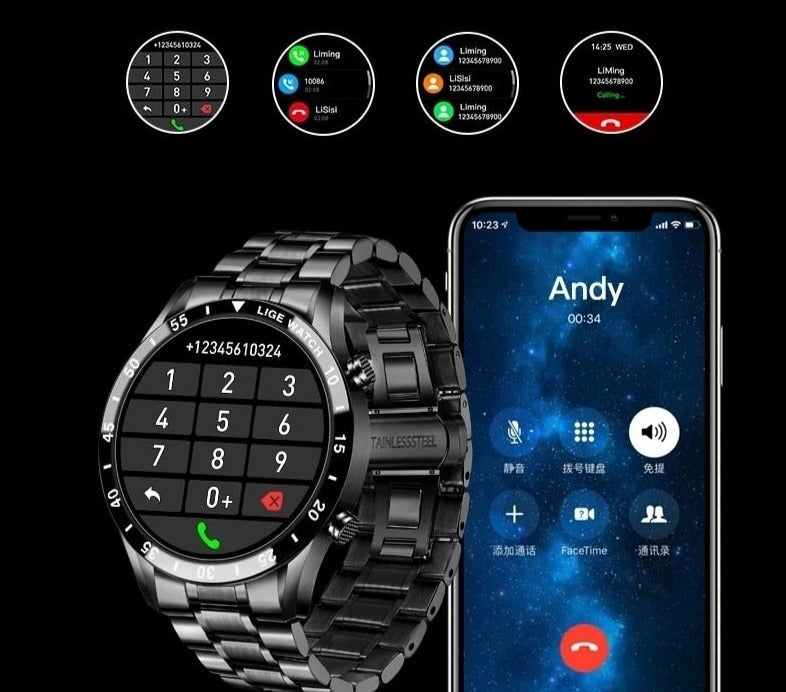 Niki | Luxury 4G Smartwatch – Stylish Watch with Calls, GPS &amp; Health Features