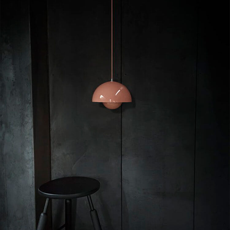 Niki | Macaron Pendant Light Hemisphere | Nordic Dome Design
