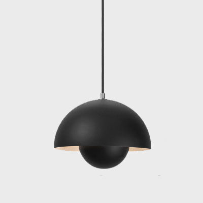 Niki | Macaron Pendant Light Hemisphere | Nordic Dome Design