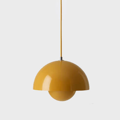 Niki | Macaron Pendant Light Hemisphere | Nordic Dome Design