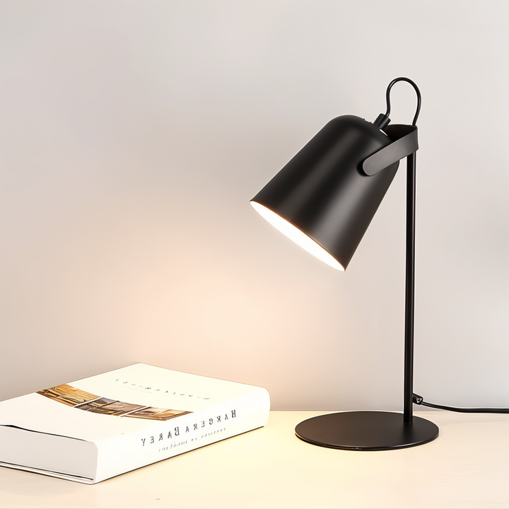 Niki | Macaron Table Lamp - Nordic Yellow Desk Lamp - Adjustable Lamp