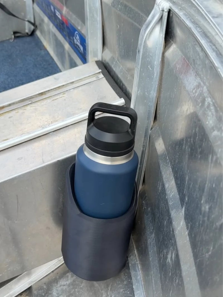 Niki | Magnetic Bottle Holder | Heavy-Duty Grip for Tools, Gym, or Garage | Non-Slip Bottle Mount