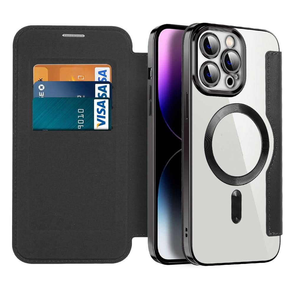 Niki | Magnetic Leather Flip Case iPhone 11–14 Series