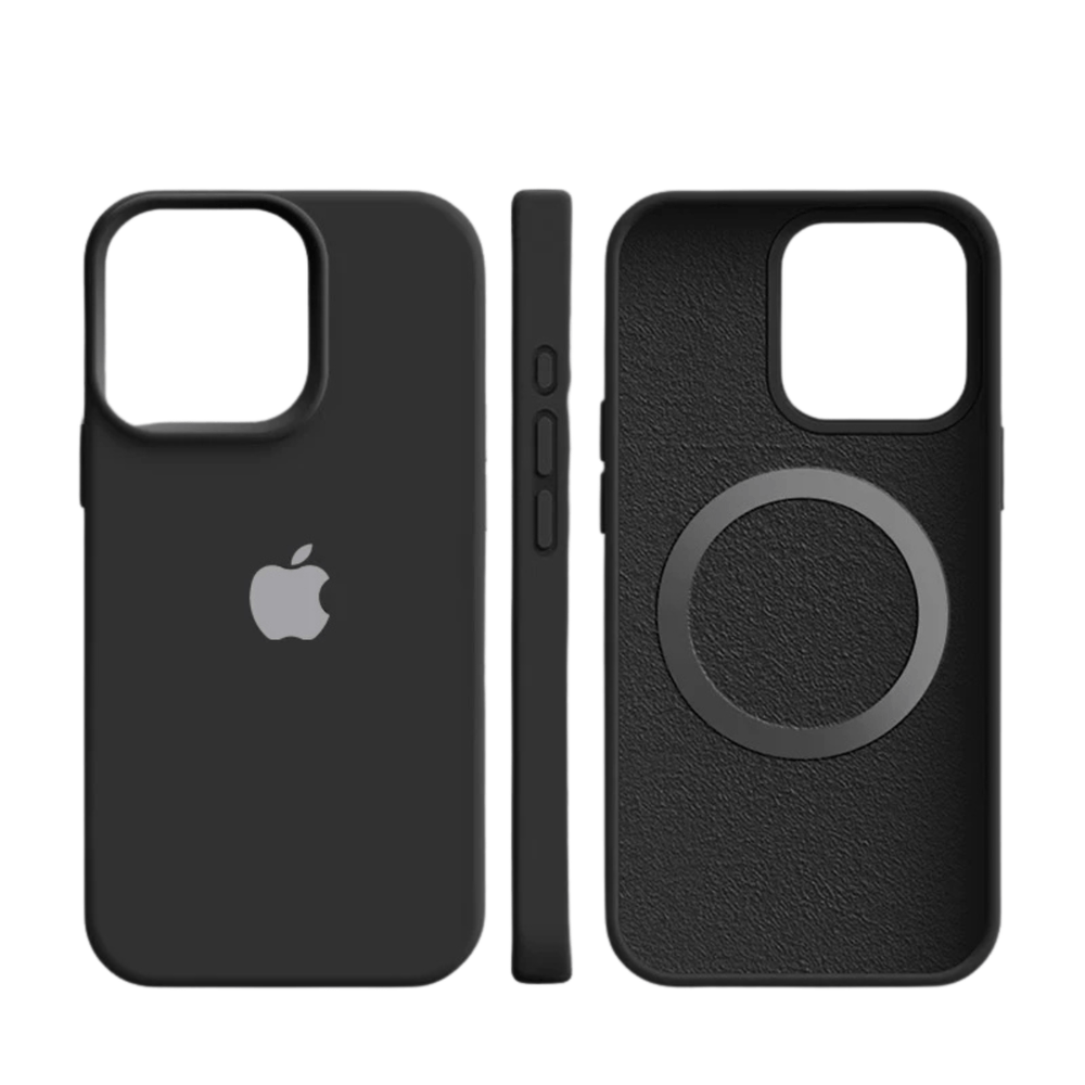 Niki | Magnetic silicone case with soft-touch surface for iPhone