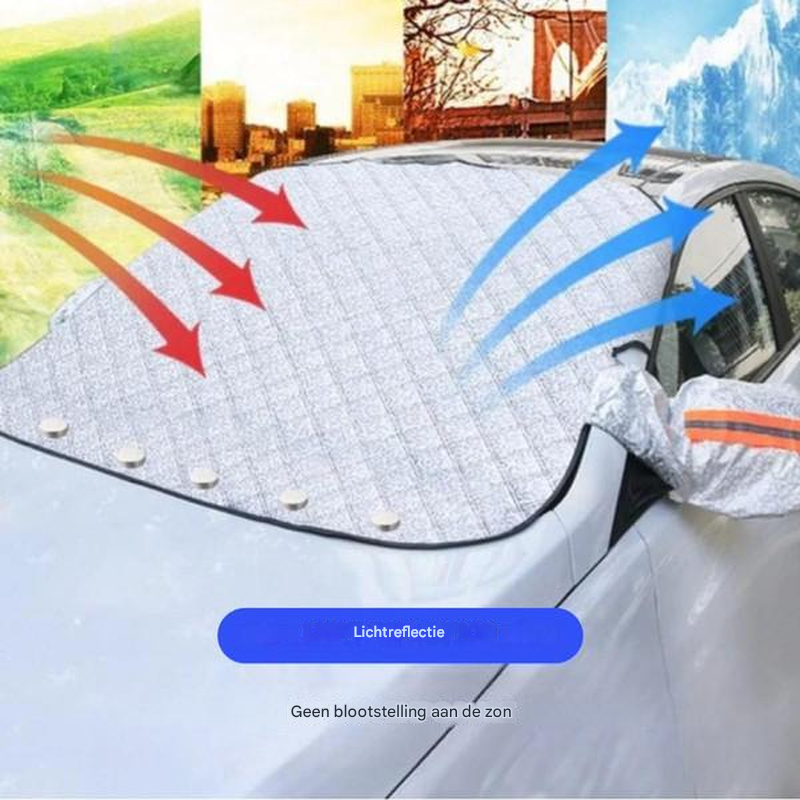 Niki | Magnetic Windshield Cover - Frost &amp; Snow Protector