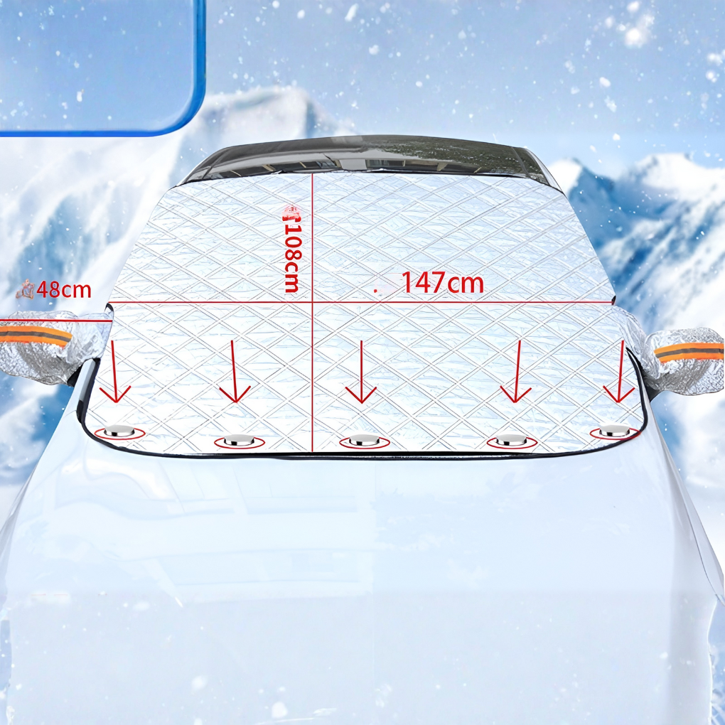 Niki | Magnetic Windshield Cover - Frost &amp; Snow Protector