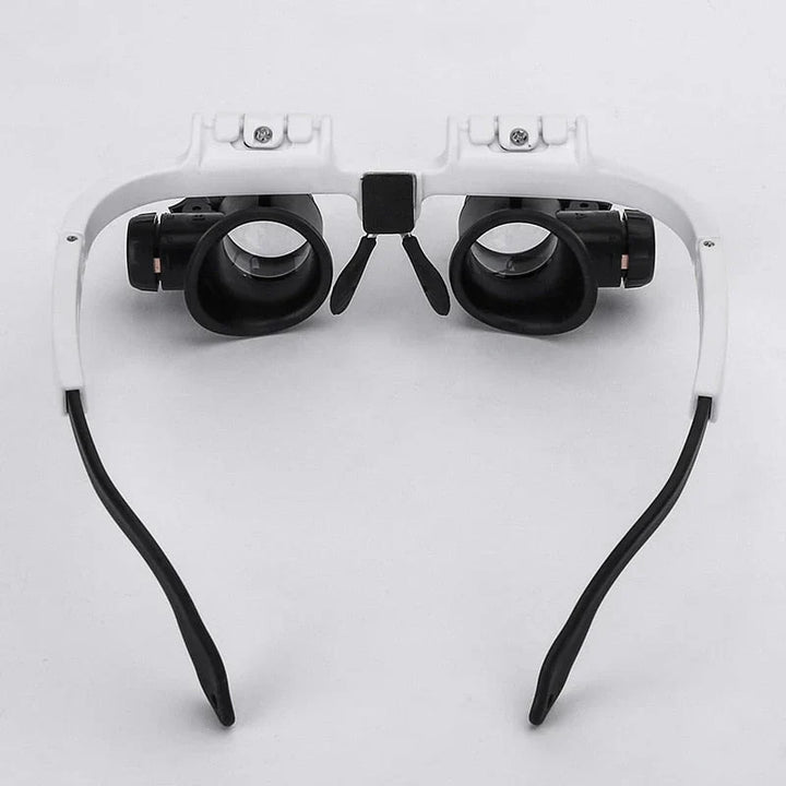 Niki | Magnifying Glass Glasses with LED Lighting and Double Lenses