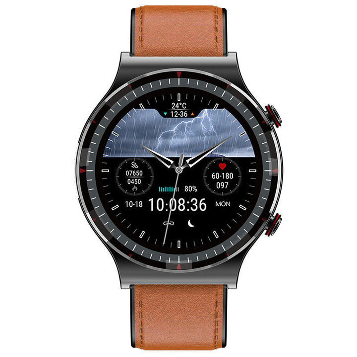 Niki | Medical EKG Smartwatch | CFDA Certified | 512Hz High-Precision Biosensor | SpO2 &amp; Heart Rate Monitoring | AI-Based Breathing Analysis | IP67 Waterproof