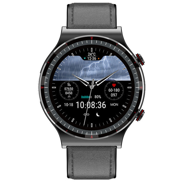 Niki | Medical EKG Smartwatch | CFDA Certified | 512Hz High-Precision Biosensor | SpO2 &amp; Heart Rate Monitoring | AI-Based Breathing Analysis | IP67 Waterproof