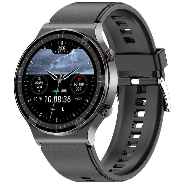 Niki | Medical EKG Smartwatch | CFDA Certified | 512Hz High-Precision Biosensor | SpO2 &amp; Heart Rate Monitoring | AI-Based Breathing Analysis | IP67 Waterproof