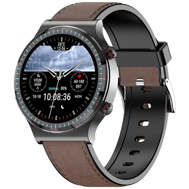 Niki | Medical EKG Smartwatch | CFDA Certified | 512Hz High-Precision Biosensor | SpO2 &amp; Heart Rate Monitoring | AI-Based Breathing Analysis | IP67 Waterproof