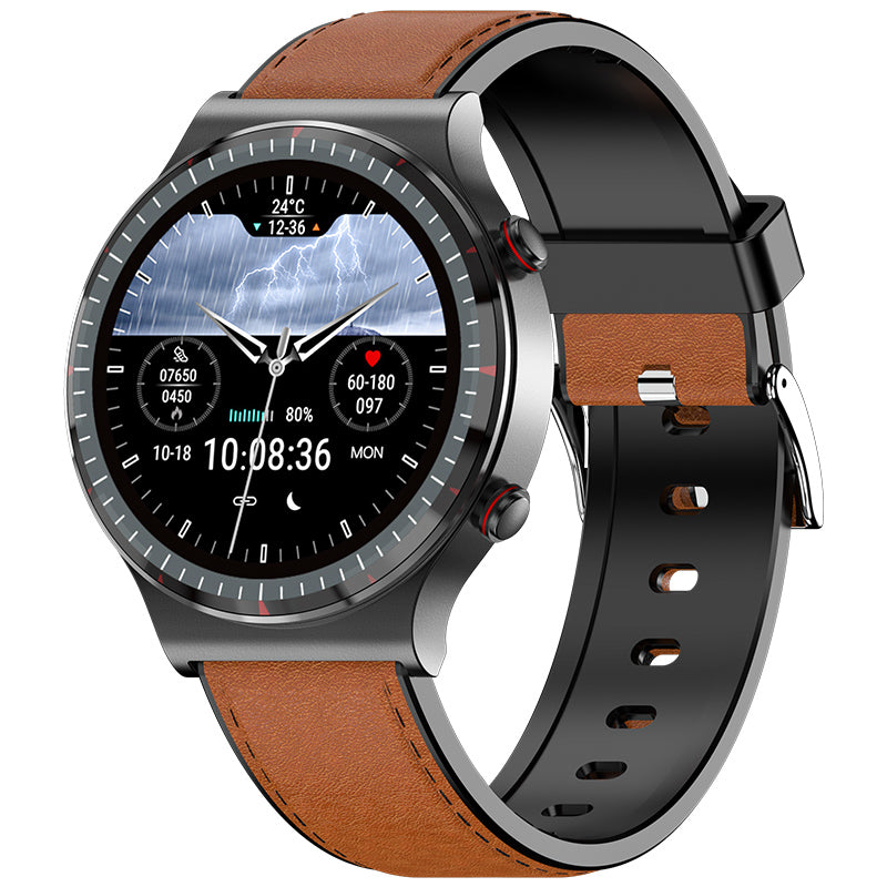 Niki | Medical EKG Smartwatch | CFDA Certified | 512Hz High-Precision Biosensor | SpO2 &amp; Heart Rate Monitoring | AI-Based Breathing Analysis | IP67 Waterproof