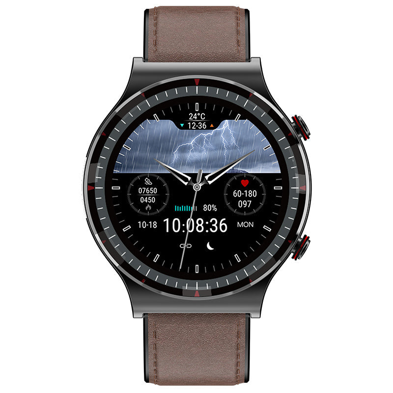 Niki | Medical EKG Smartwatch | CFDA Certified | 512Hz High-Precision Biosensor | SpO2 &amp; Heart Rate Monitoring | AI-Based Breathing Analysis | IP67 Waterproof