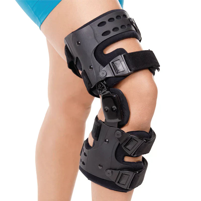 Niki | Medical OA Offloading Knee Brace | Unicompartimental Osteoarthritis Orthosis | Varus/Valgus Correction &amp; ROM Control | Medial &amp; Lateral Offloading | Adjustable Range of Motion