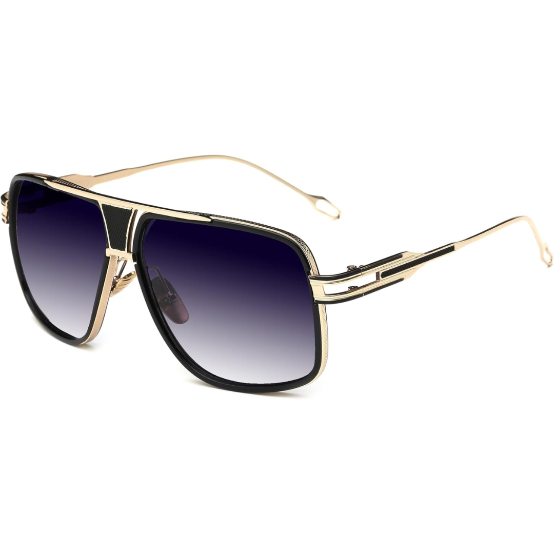 Niki | Men’s Aviator Sunglasses with Alloy Frame and UV Protection