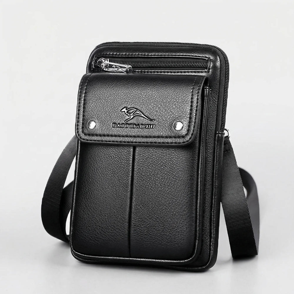 Niki | Men's Crossbody Bag with Front Flap Pocket