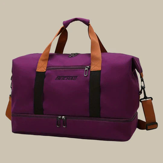 Niki | Men's Duffel Bag with Shoe Compartment