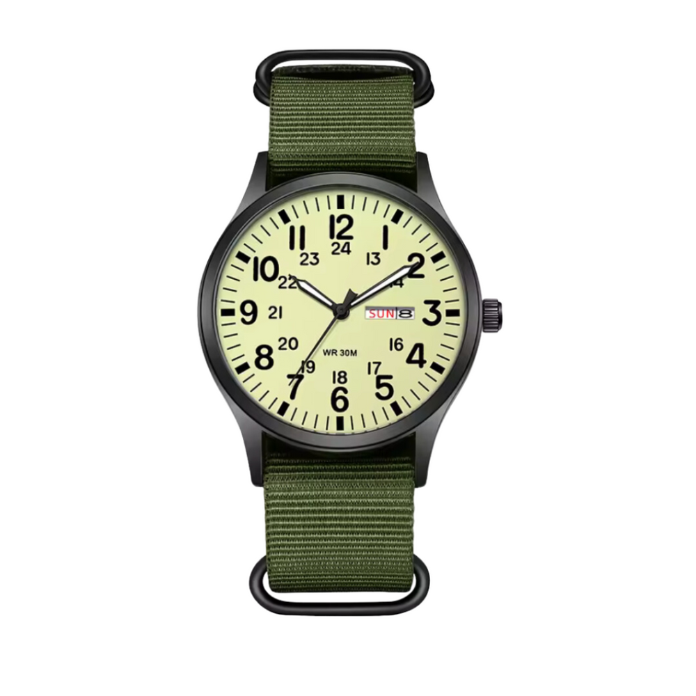 Niki | Men's Field Watch with Luminous Dial