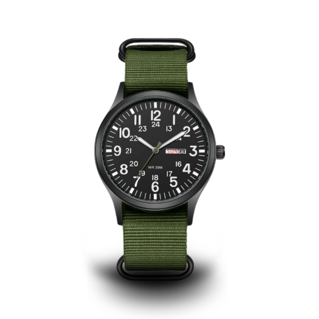 Niki | Men's Field Watch with Luminous Dial