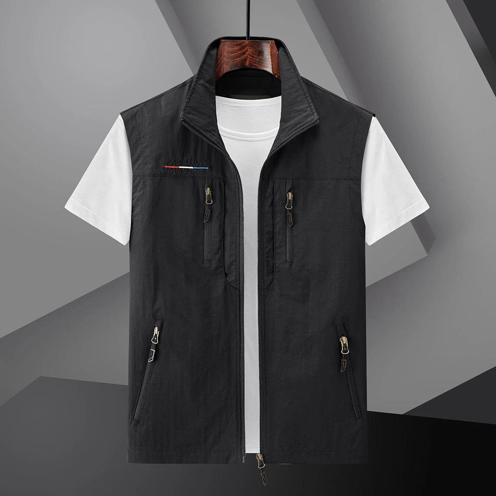 Niki | Men's Multi-Pocket Travel Vest