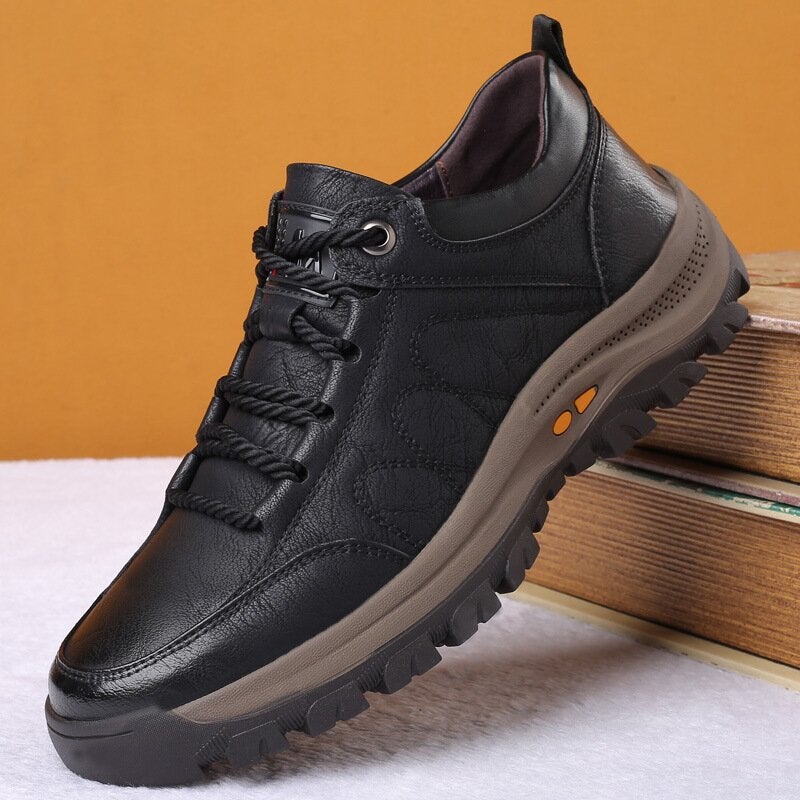 Niki | Men’s Orthopedic Leather Shoes | Supportive Comfort