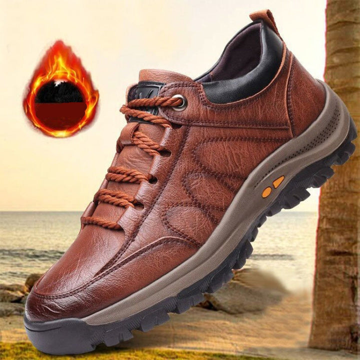 Niki | Men’s Orthopedic Leather Shoes | Supportive Comfort