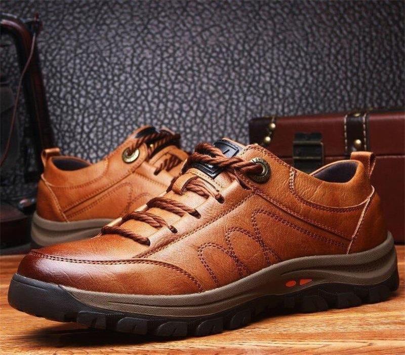 Niki | Men’s Orthopedic Leather Shoes | Supportive Comfort