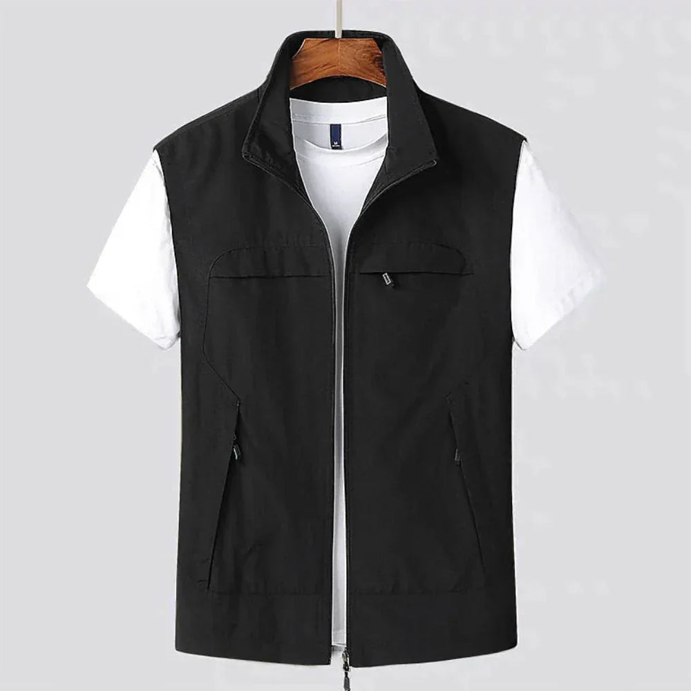 Niki | Men's Outdoor Zip Vest with Pockets